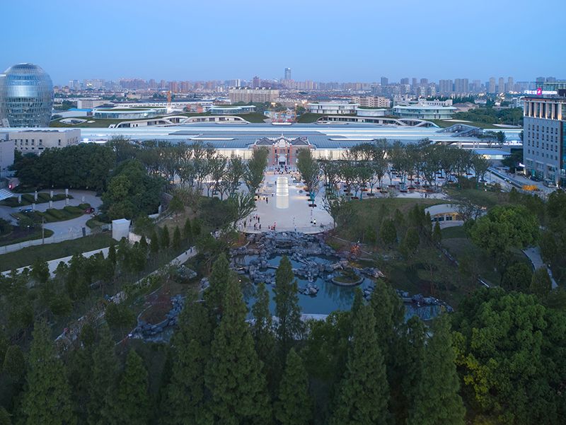 嘉興火車站。攝影:奧觀建築視覺。