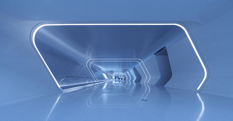 嘉興火車站。攝影:奧觀建築視覺。