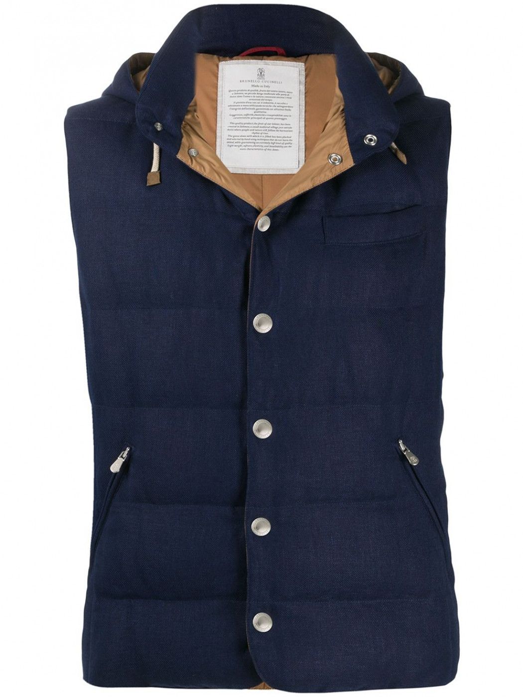 Brunello Cucinelli 海軍藍背心