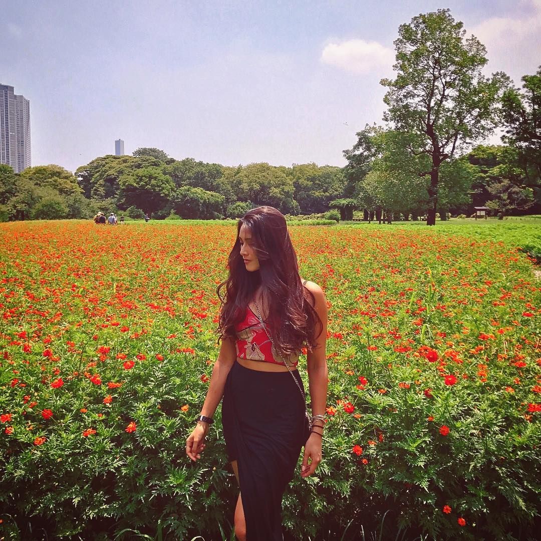 Tunku Elana shows us the lush gardens of Hamarikyu, Tokyo. A rose among daffodils perhaps? (Photo @elanakhyra)