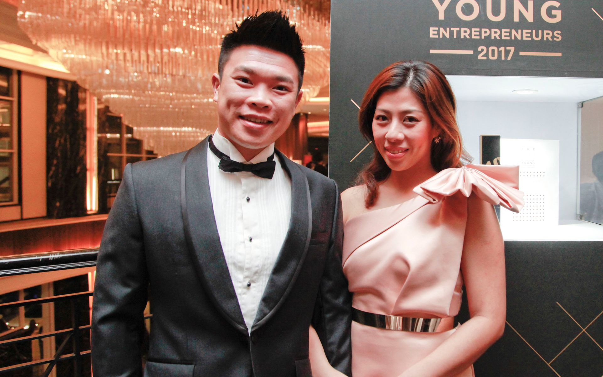 Roy Liew and Janice Chee