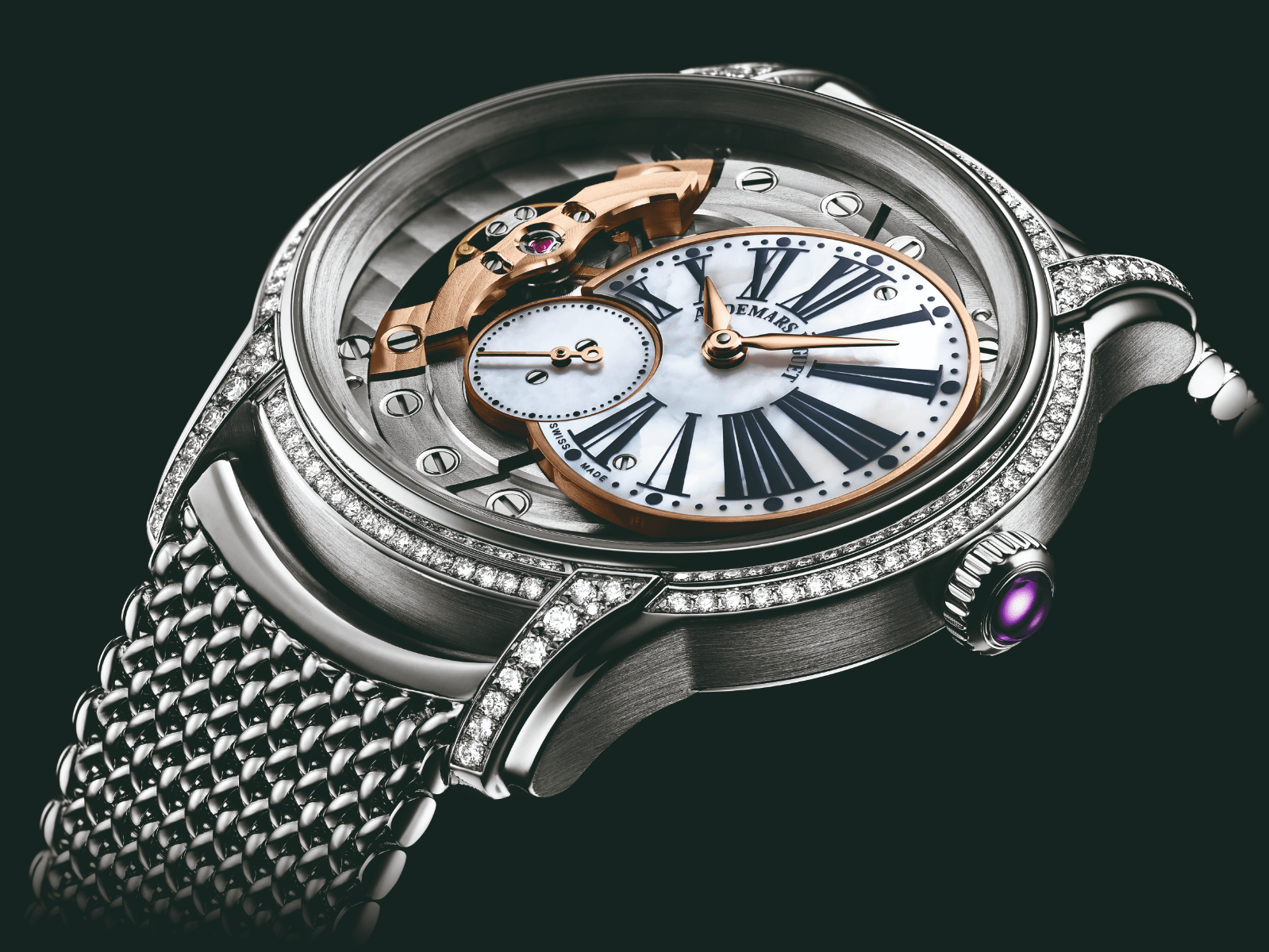 Audemars Piguet's Millenary in white gold case