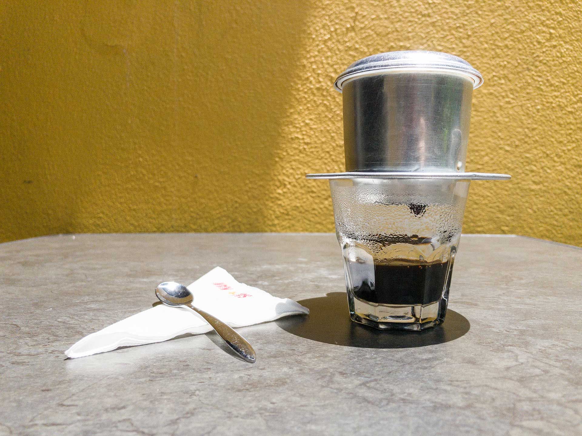 Vietnamese drip coffee