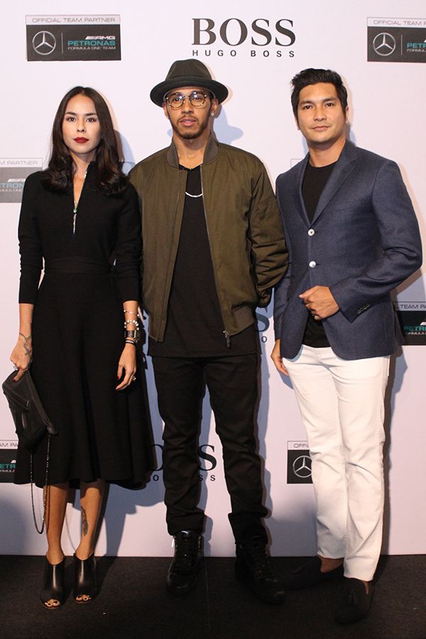 Kim Raymond & Keith Foo 2016 sep hugo boss x lewis hamilton