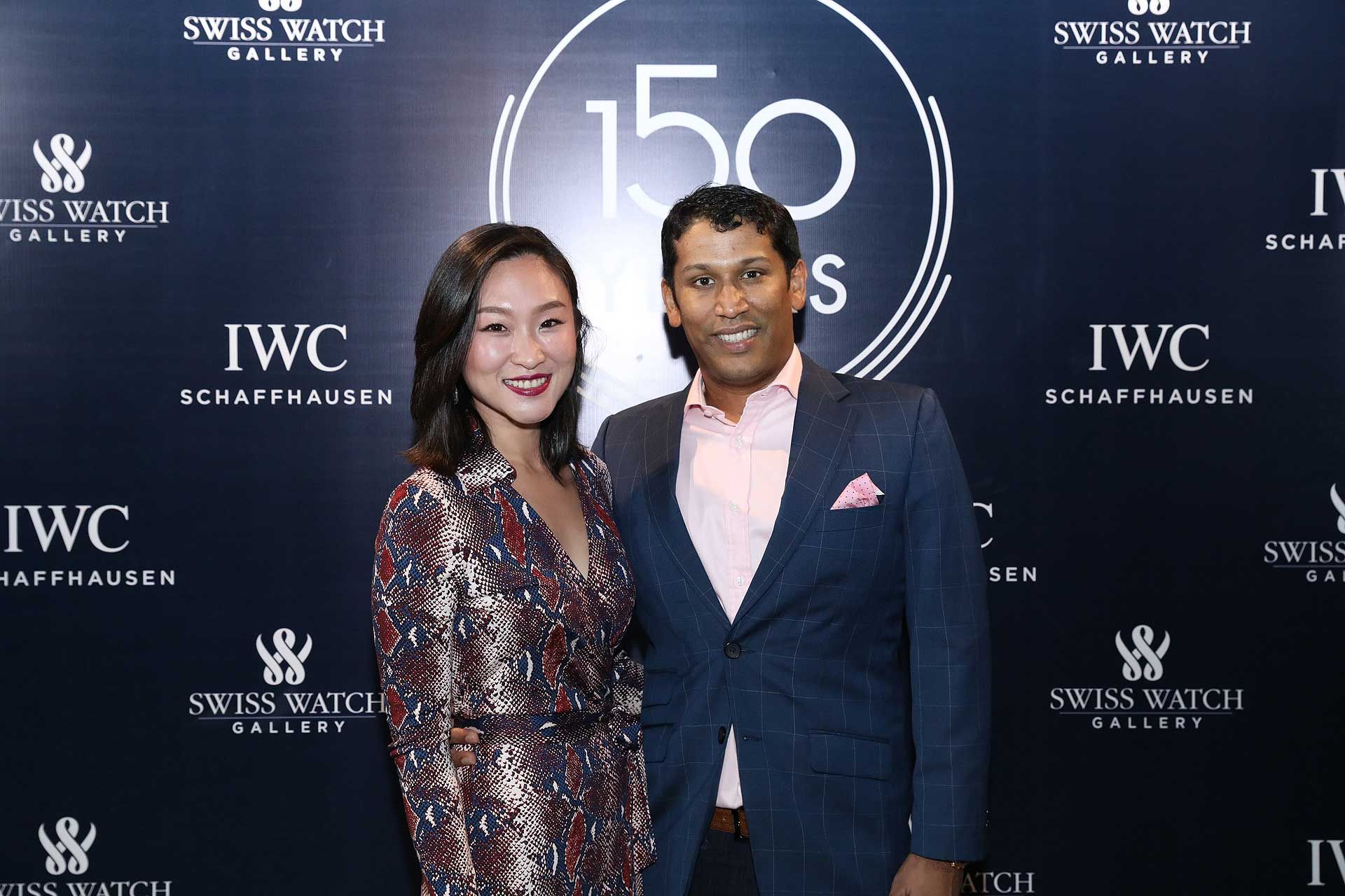 Leah Tan and Anil Abraham