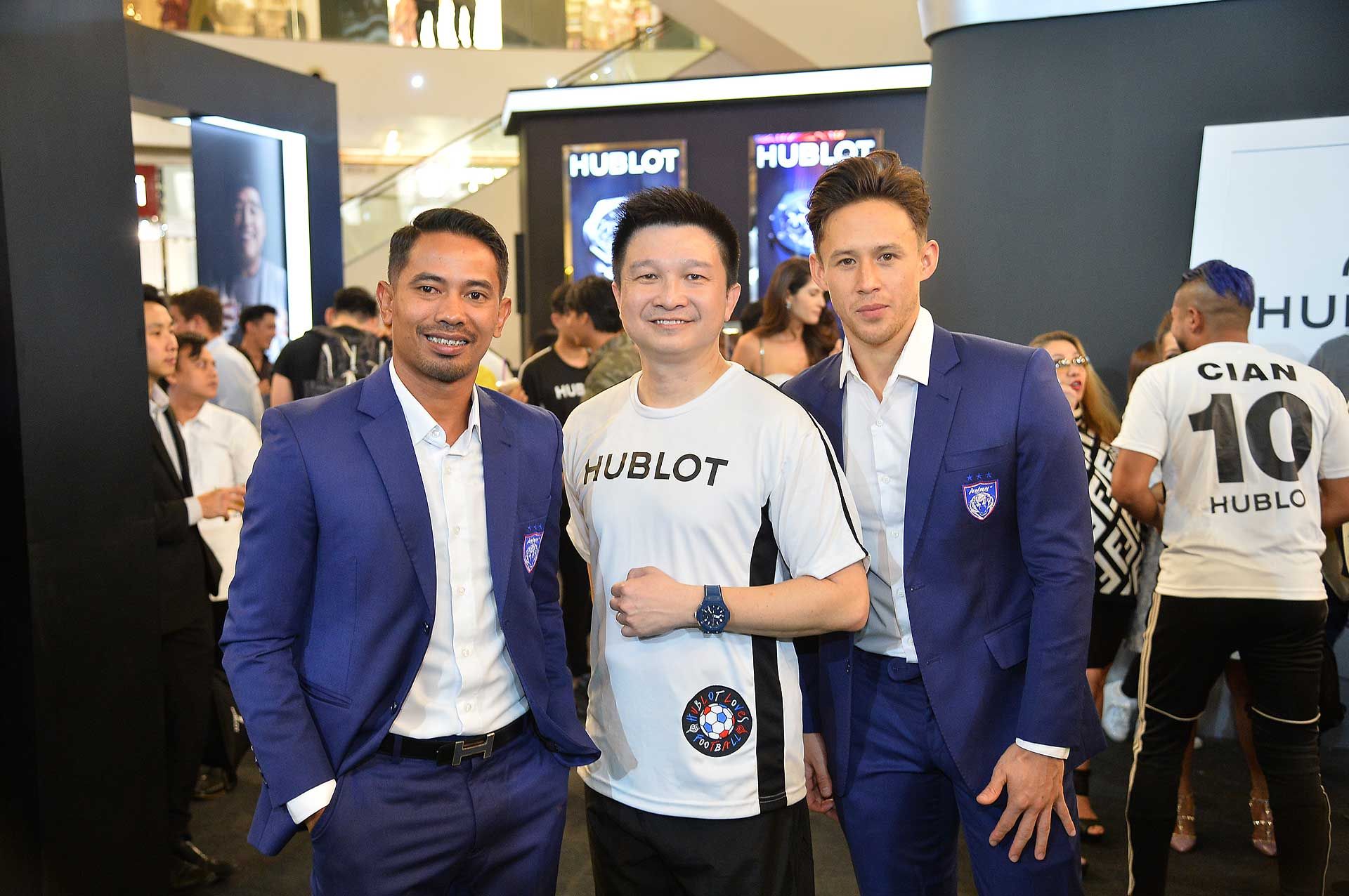Safiq Rahim, SK Teh and Darren Lok