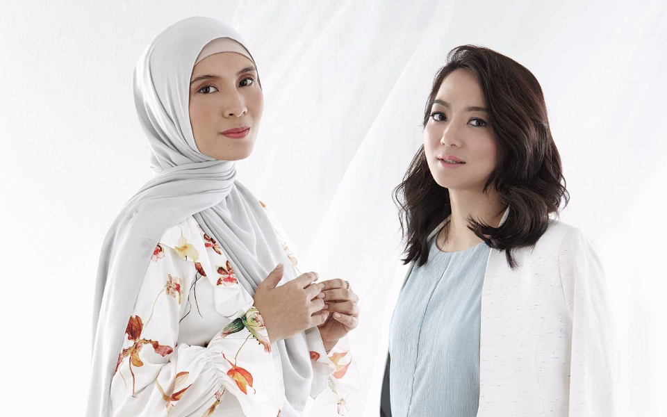Nurul Izzah and Hannah Yeoh
