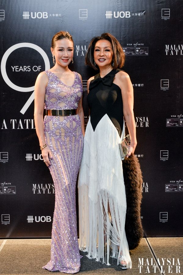 Olivia Lau in Farah Khan and Dato’ Seri Dr Farah Khan in Givenchy