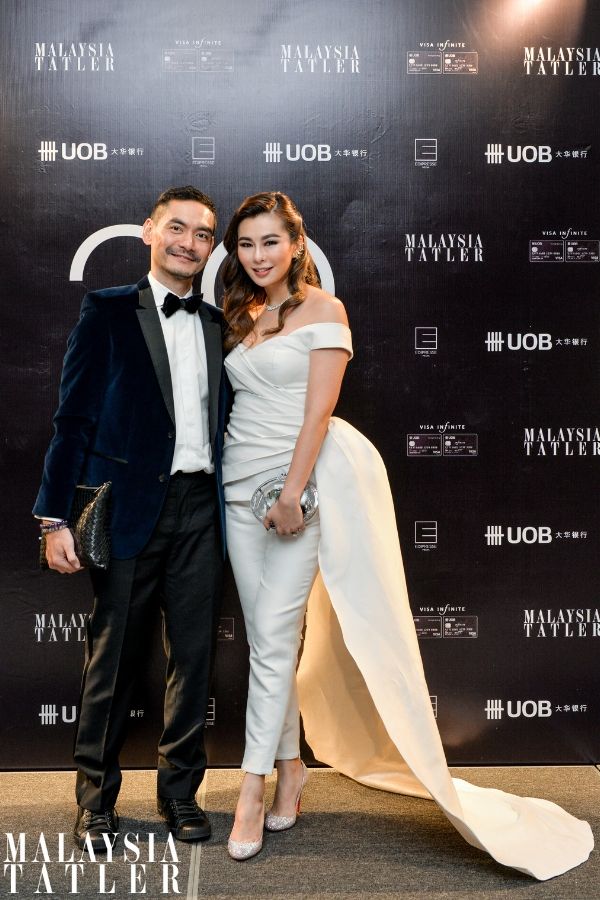 Jared Lim and Datin Dian Lee in Innai Red