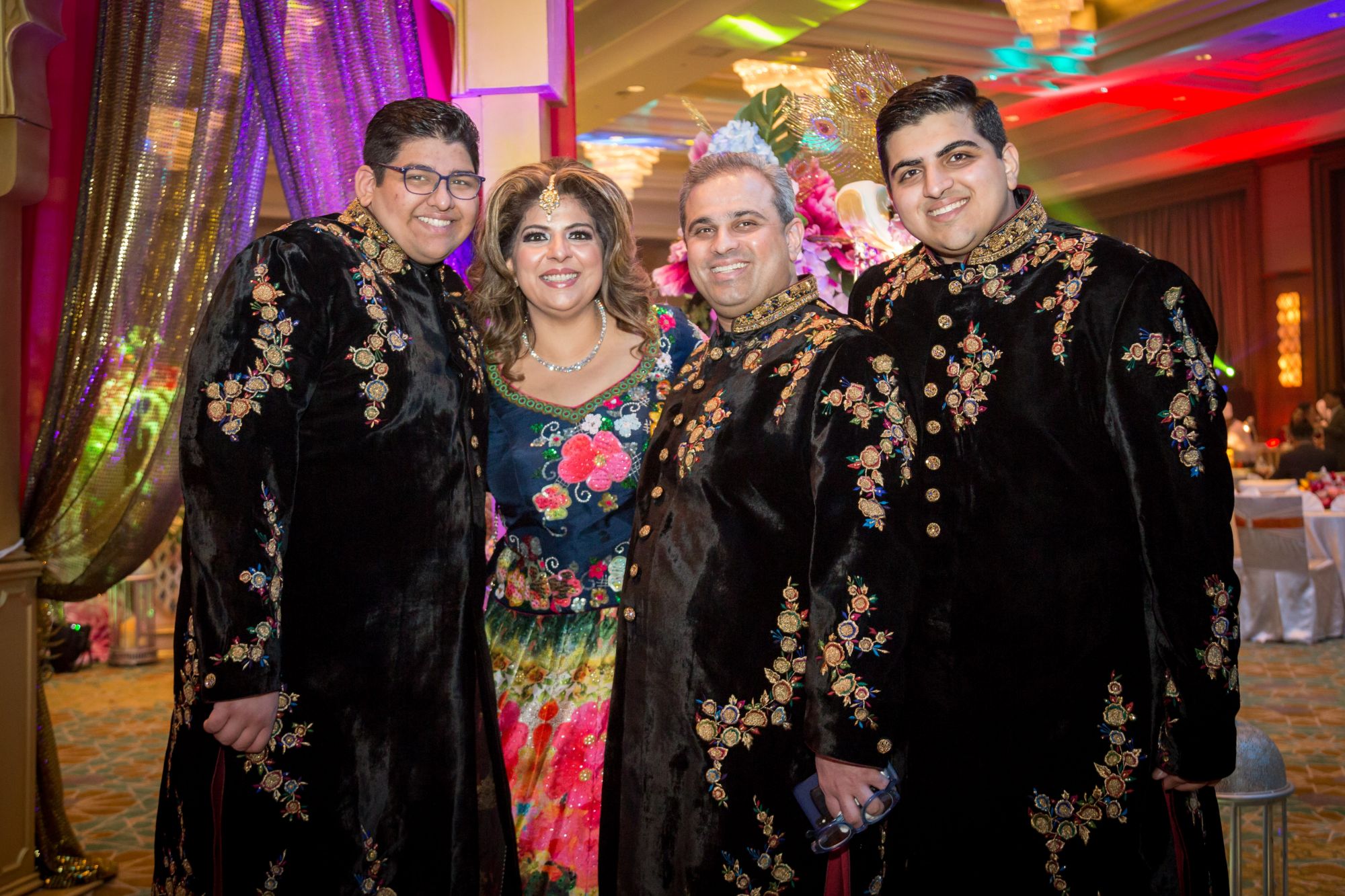 Neeraf, Lavina, Sharan and Devesh Valiram