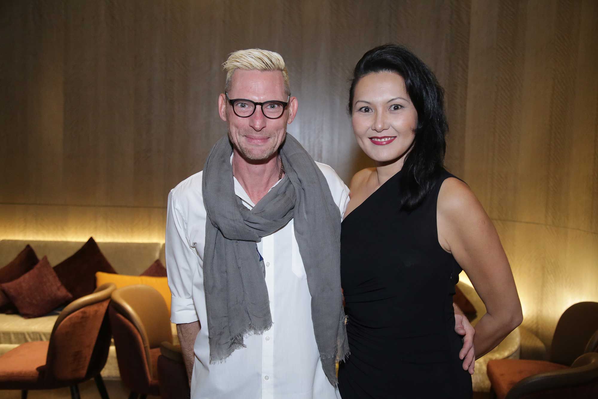 Emmanuel Stroobant and Edina Hong