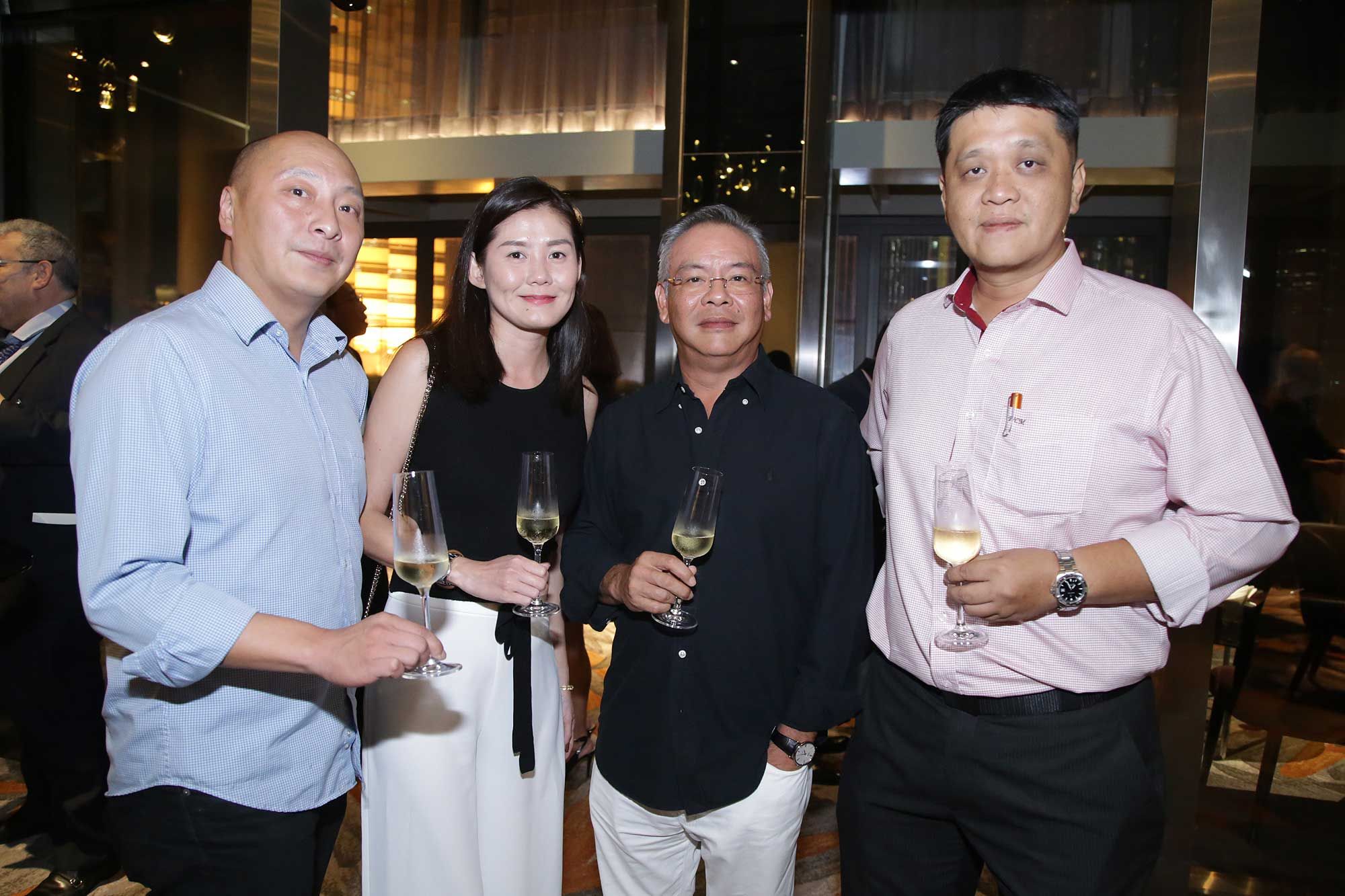 James Ho, Nickie Khiew, YC Wong and CM Wong