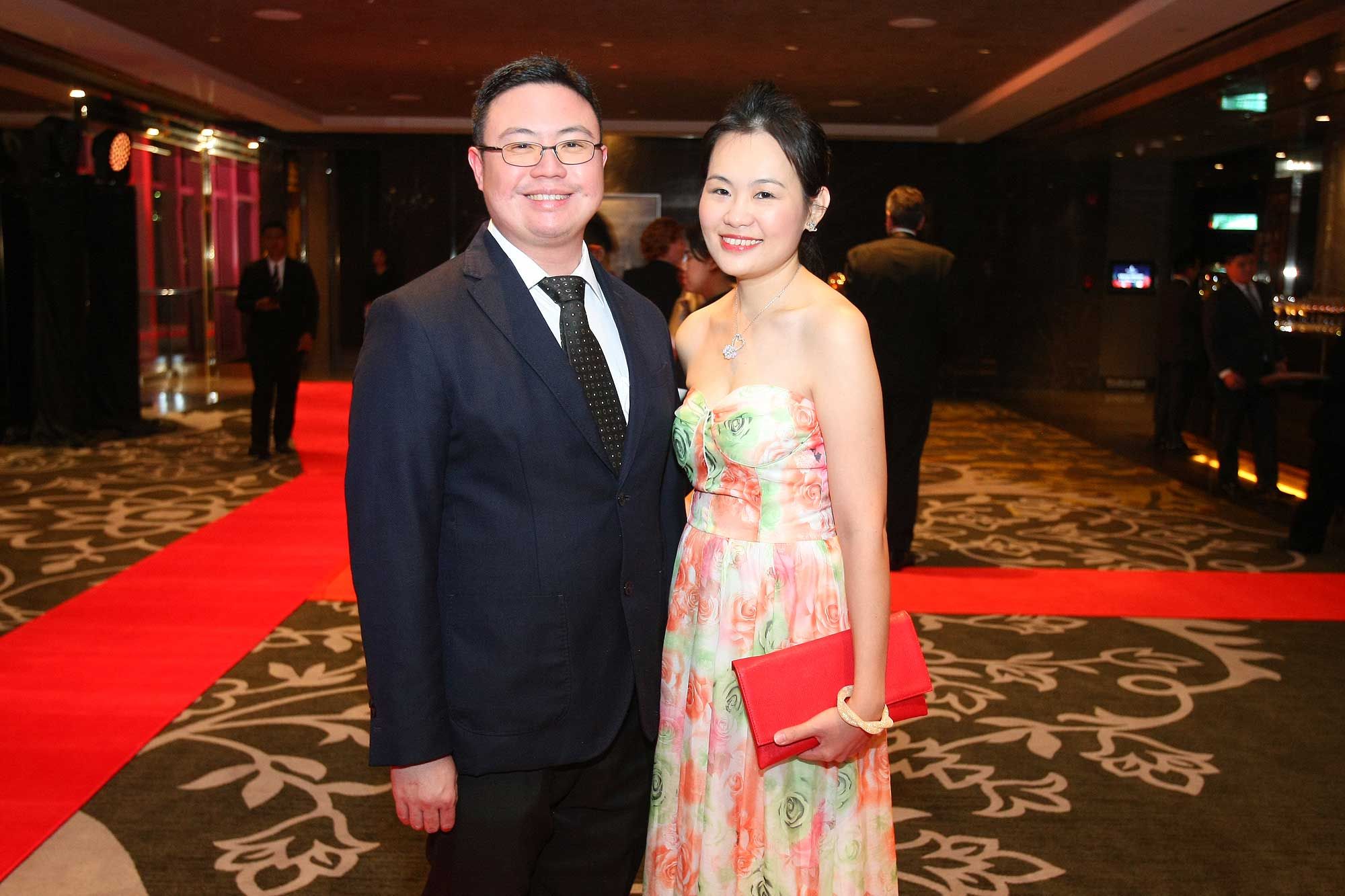 Ronny Yong and Cyanne Lim