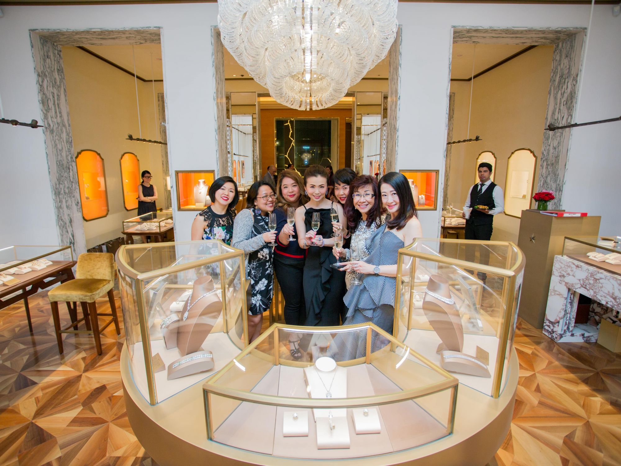 June Tan, Lily Ong, Yap Ai Leen, Pauline Gan, Teo Sze Lin, Florence Fang and Christine Cheah