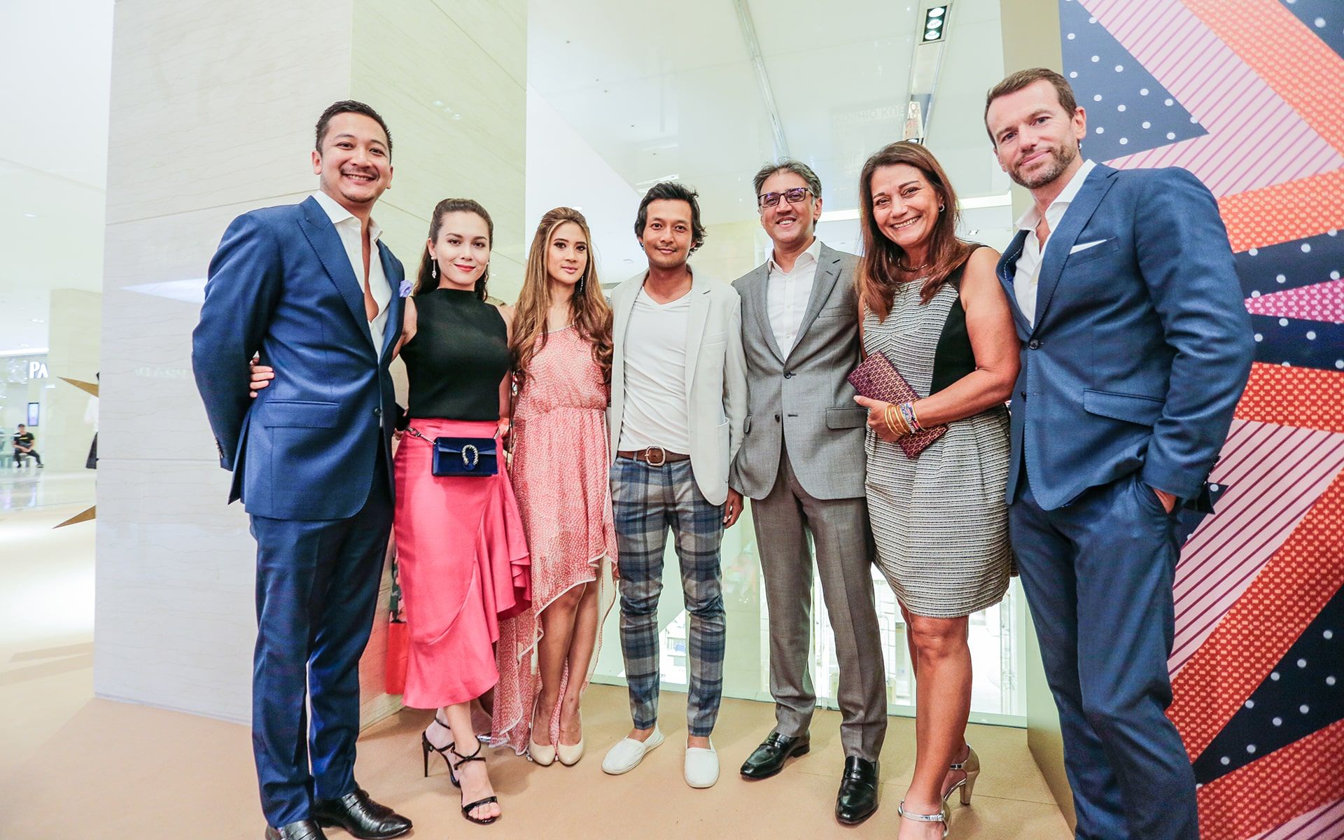 Ahmad Lutfi, Siti Saleha, Raja Jesrina Arshad, Joey Azan, Amarjit Chhina, Datuk Yasmin Yusuff and Dato’ Setia Aubry Rahim Mennesson