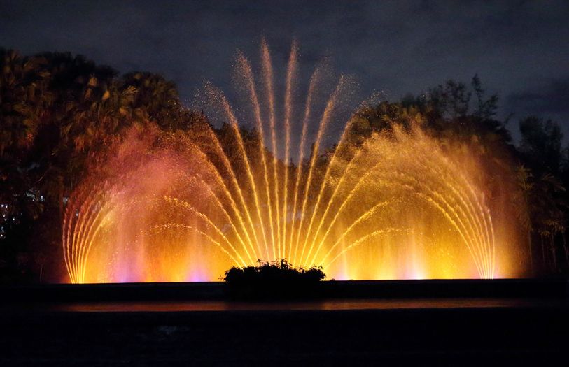 Held at Mines Wellness City, the night shone brighter as one million ‘light bulbs’ blazed to life in a grand light show, backdropped against an equally breathtaking water fountain.