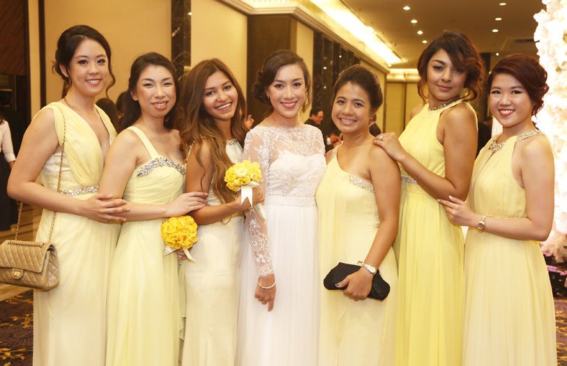 Melissa Lee, Monica Bong, Sonia Scully, Katrina Ponnampalam, Louisa Ponnampalam, Nadine Ann Thomas and Niniek Sugiarti