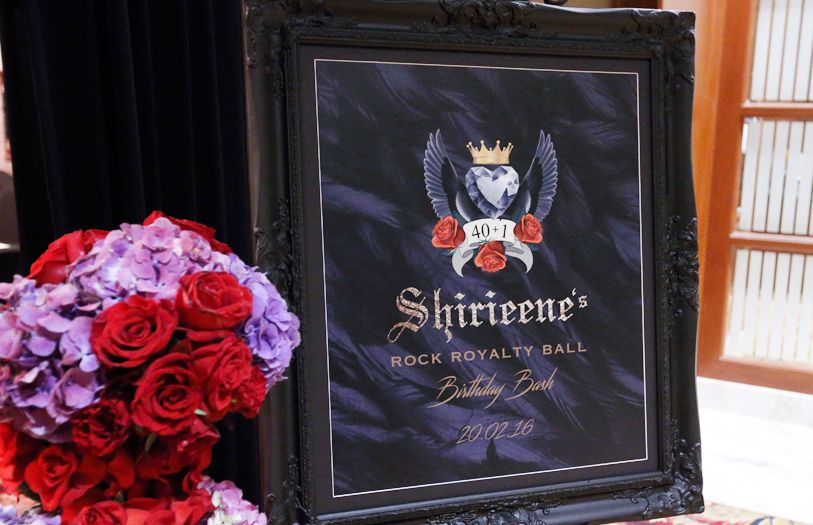 The ever glamourous Shirieene Hajamaideen, who was also once our Most Stylish Woman, recently celebrated her birthday in a stylish rock n' roll themed birthday party.