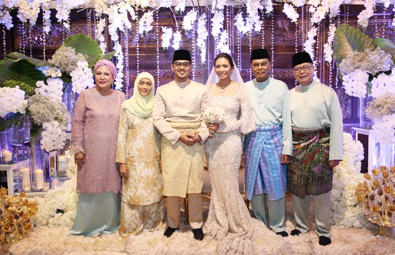Puan Sri Zainab Abdul Kader, Datin Zainab Yatim, Arif Zikri Azizi, Zaida Ibrahim, Tan Sri Ibrahim Saad and Dato' Azizi Omar