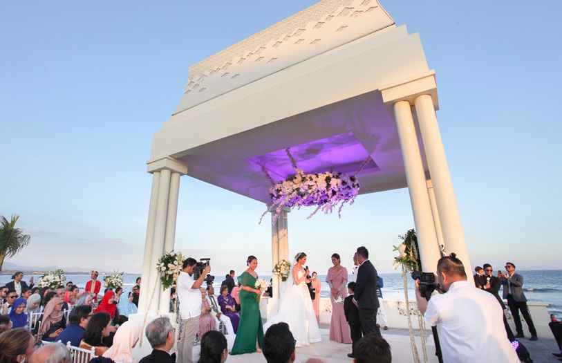 Tears of joy were shed by the newly-wedded Zaida Ibrahim and Arif Zikri Azizi in a celebration that both described as the most memorable of all.