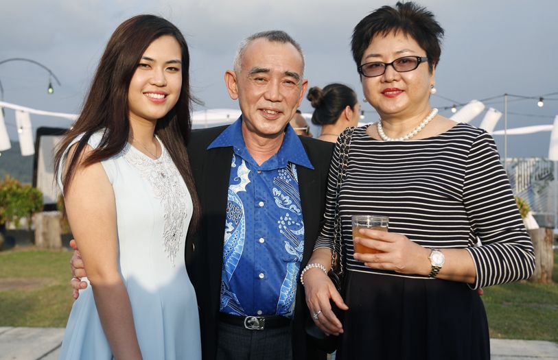 Crystal Ng, Edward Ng and Angie Ng
