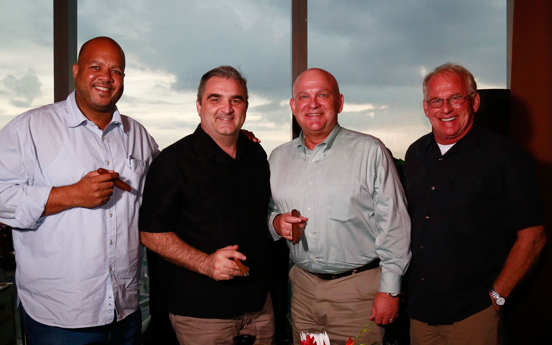 Snow, Joseph Lipp, Wade Davis and Barry Dion