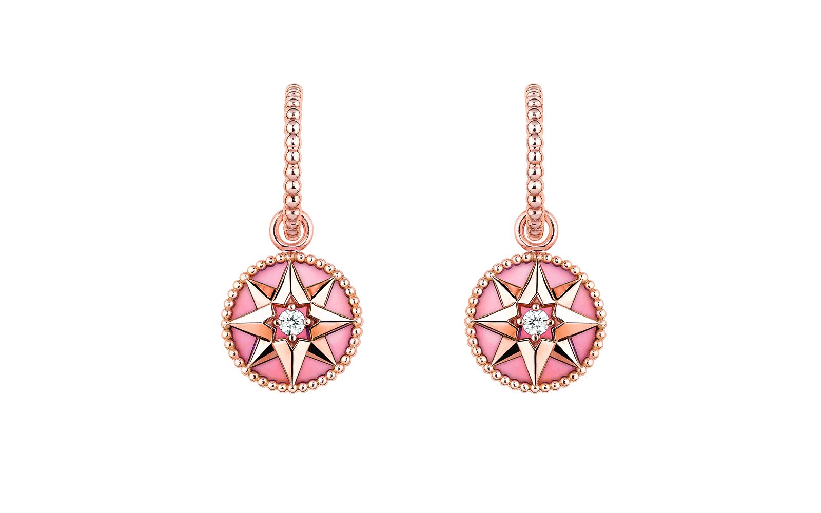 Dior Rose Des Vents earrings (Photo: Courtesy of Dior)