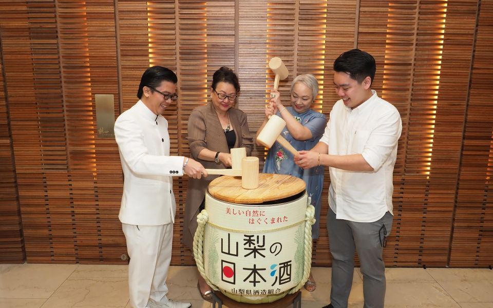 Co-founder Osmund Bernard, Dato' Joyce Yap, Puan Sri Chelsia Cheng and Tan Wooi Chye