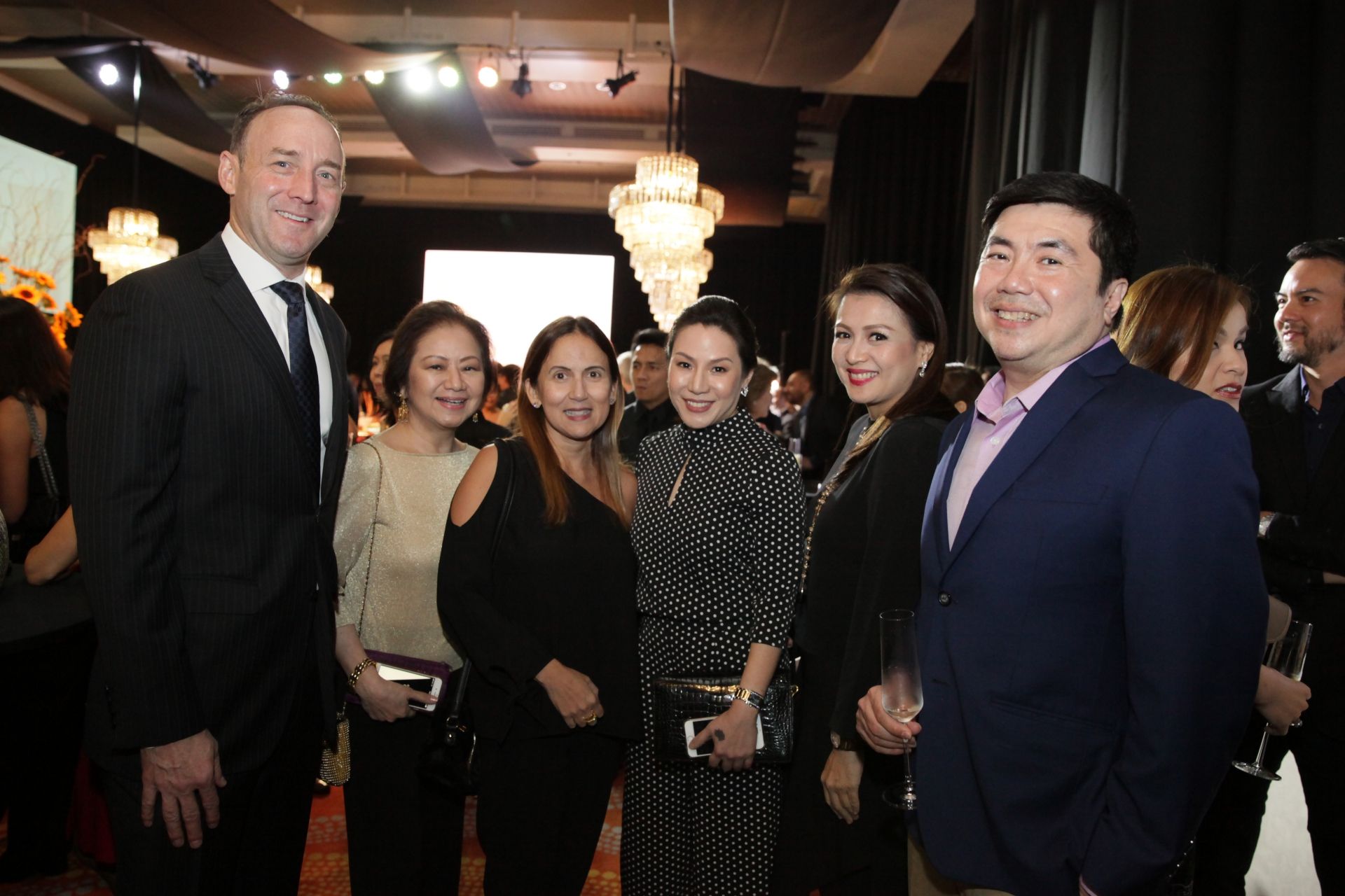 Geof Andres, Charisse Chuidian, Marisol Ramirez, Ana de Ocampo, Michelle Tiangco and Jayjay de Ocampo