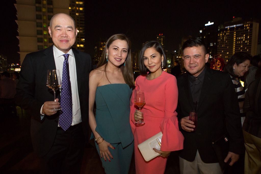 Felix and Grace Ang; Charmaine and Mike Lagman