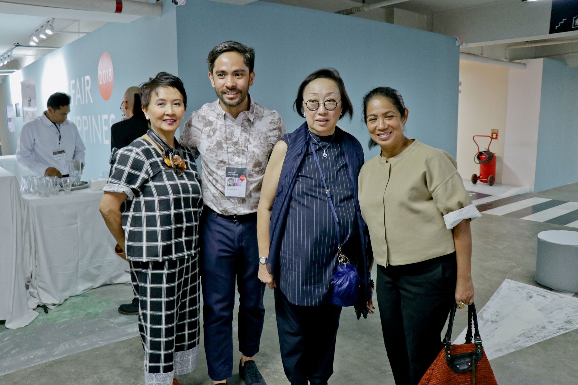 Fe Rodriguez, Rocky David, Vivian Yuchengco, Margarita Fores
