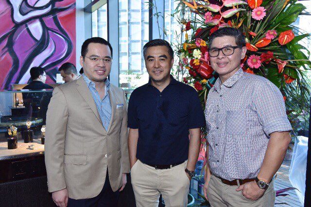 Paolo Martel, Jay Ong and Edwin Lim