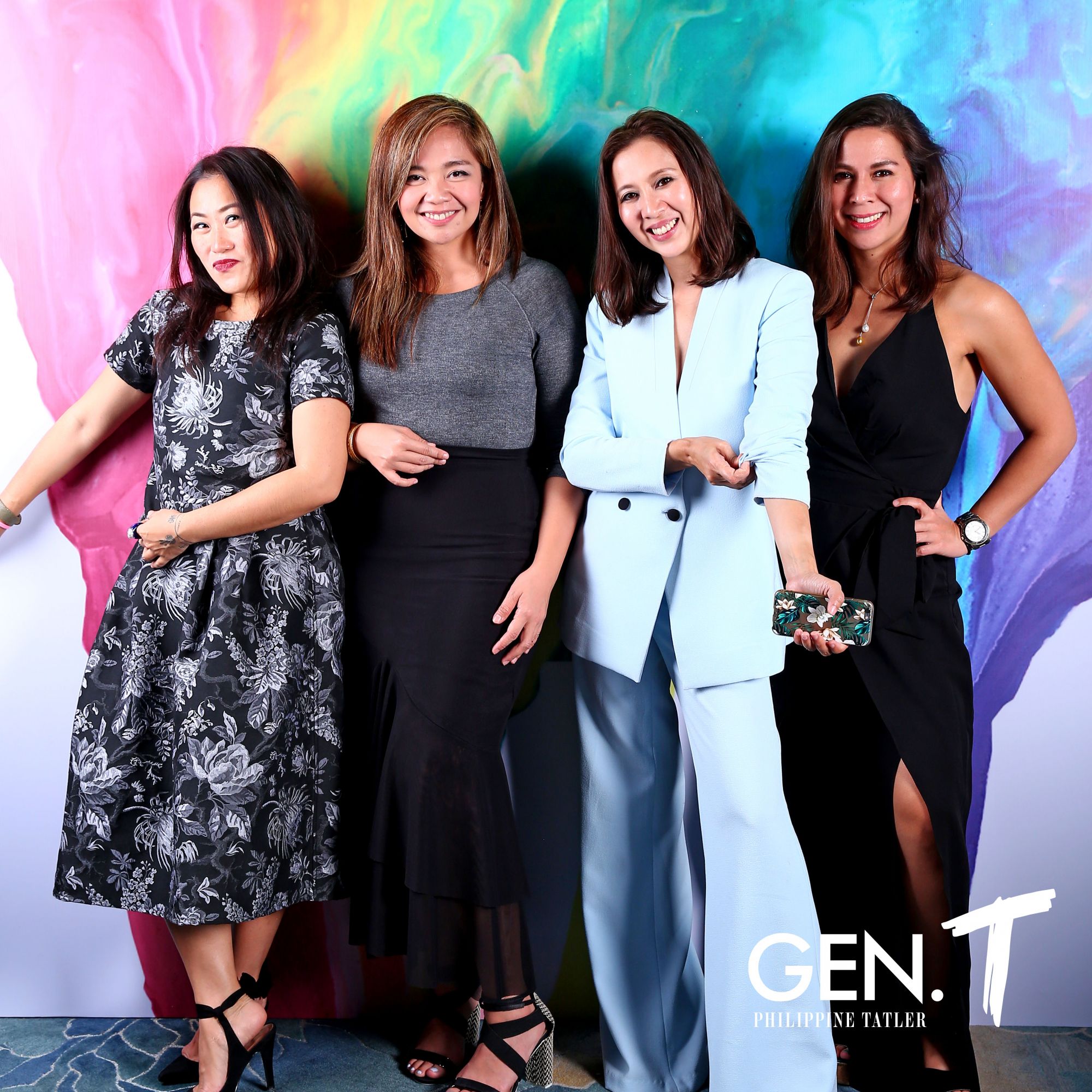 Pen Uy, Bliss Mabini, Mikka Padua, and Meg Entrata