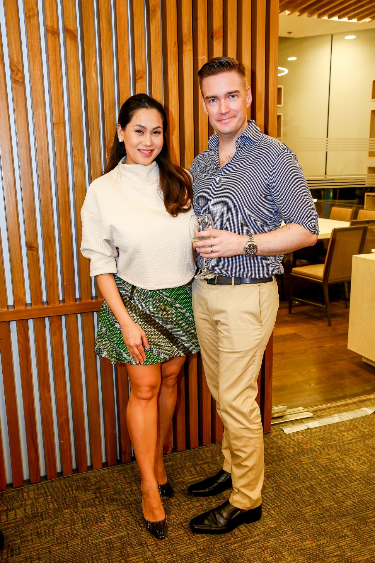 Cristalle and Justin Pitt