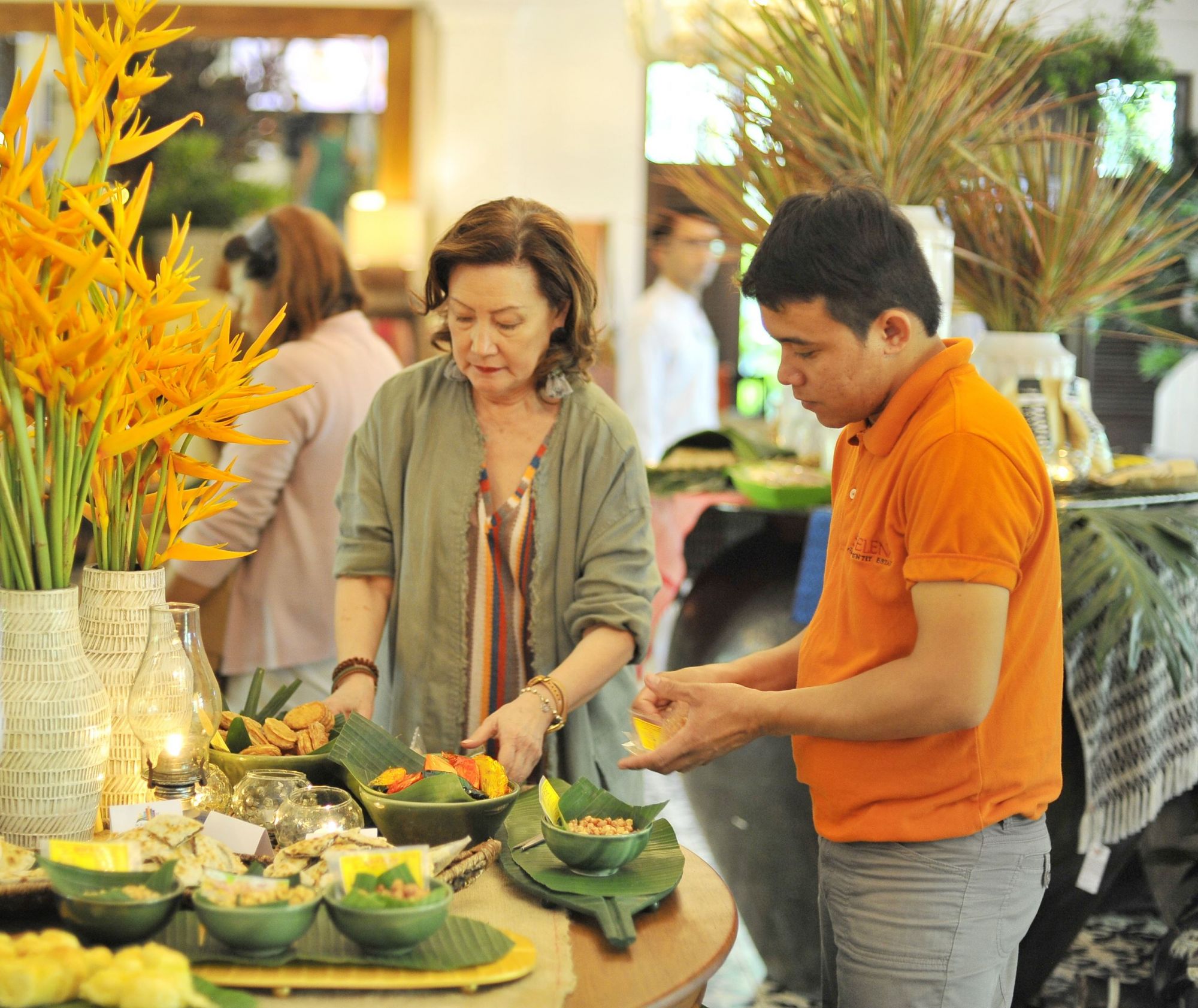Mrs. Nena Vargas Tantoco was the curator of the 33rd Negros Trade Fair products that were showcased during the media luncheon held at Antonio’s Tagaytay