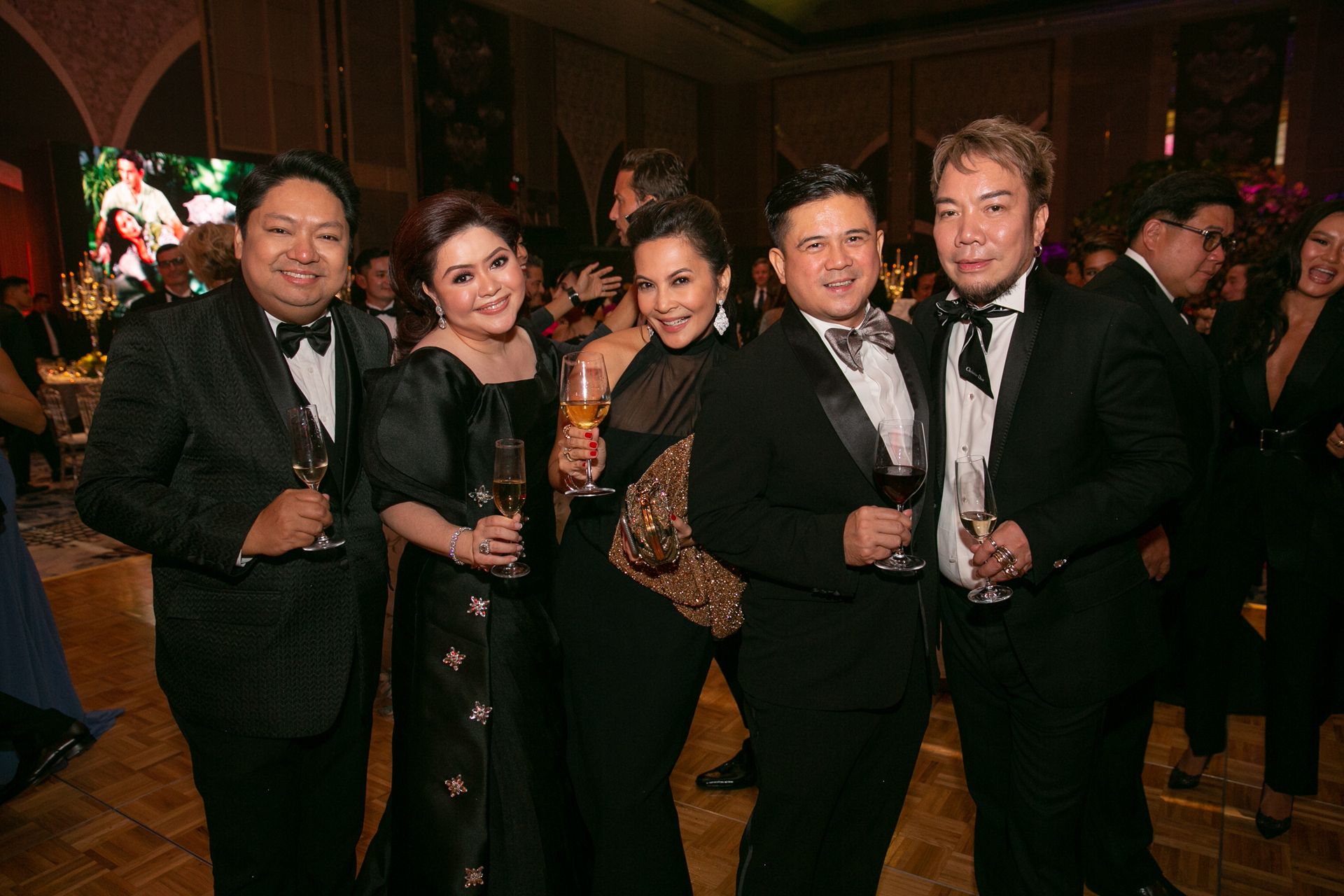 Joel and Carla Del Prado, Charmaine and Mike Lagman and Ian Giron