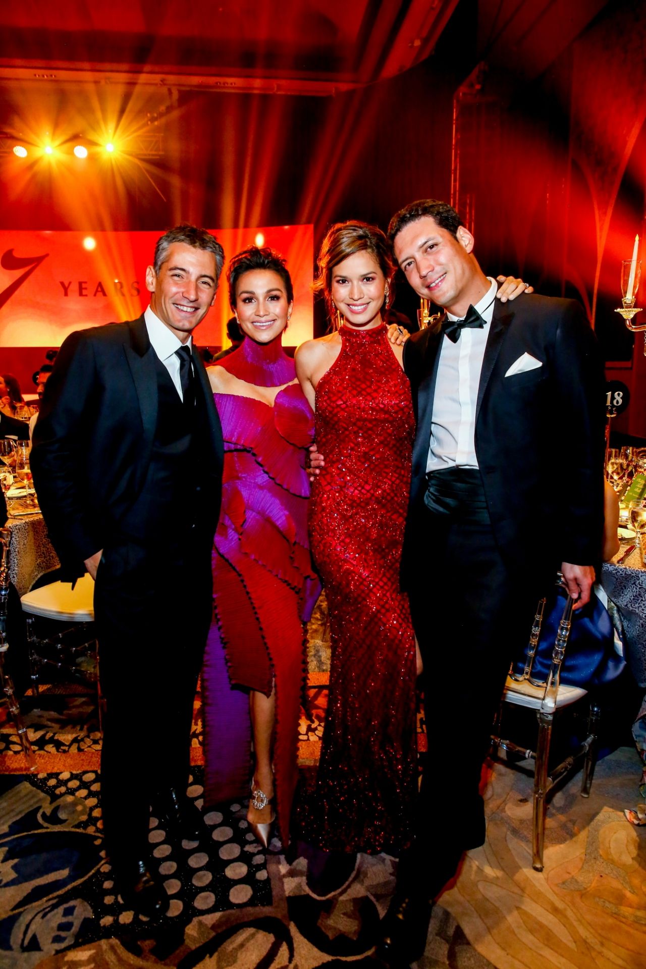 Christian and Stephanie Gonzalez, Jessica and Jesse Maxwell
