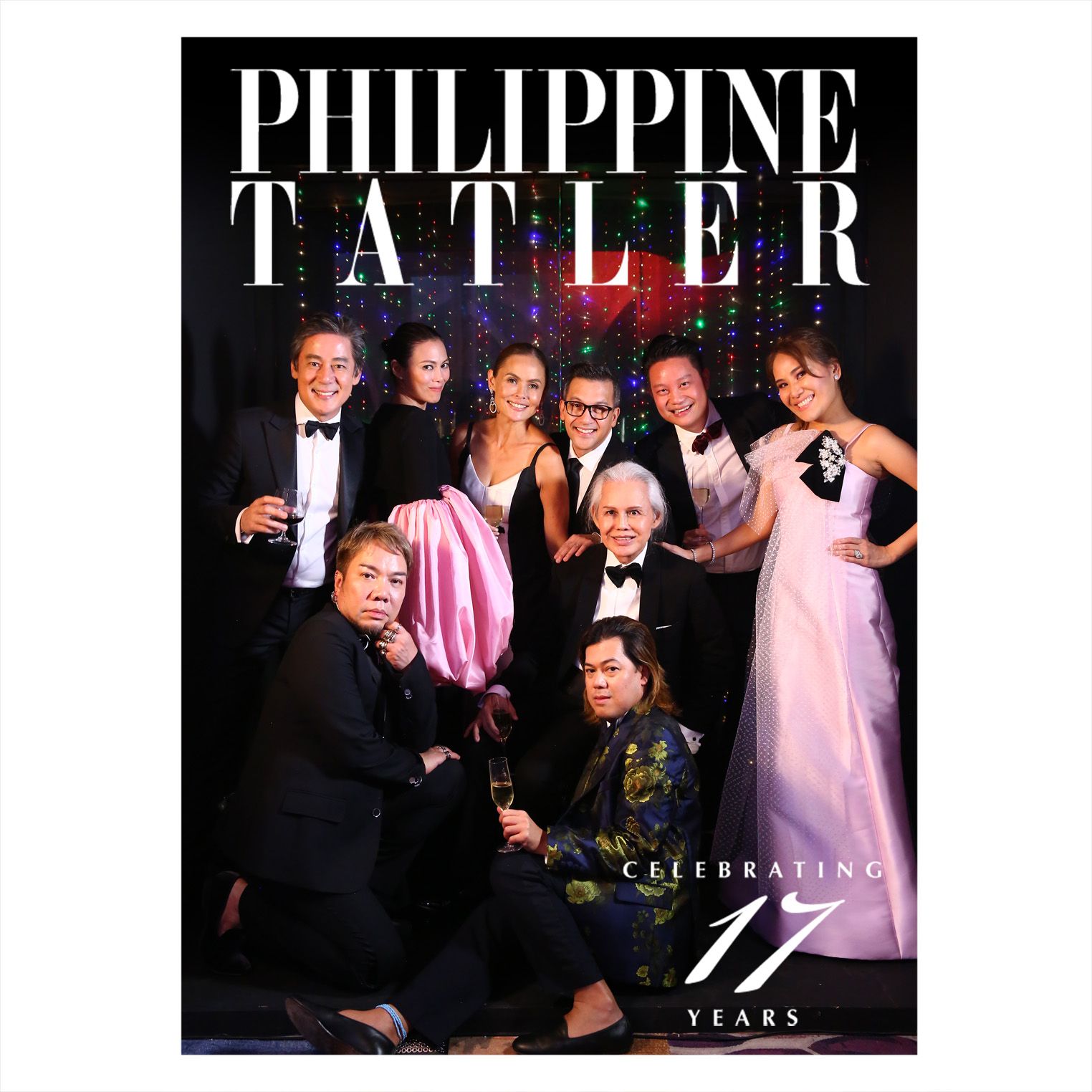 Raul Francisco, Mandy de la Rama, Joanna Preysler Francisco, Franco Laurel, Z and Aivee Teo, Inno Sotto, Ian Giron, and Patrick Rosas