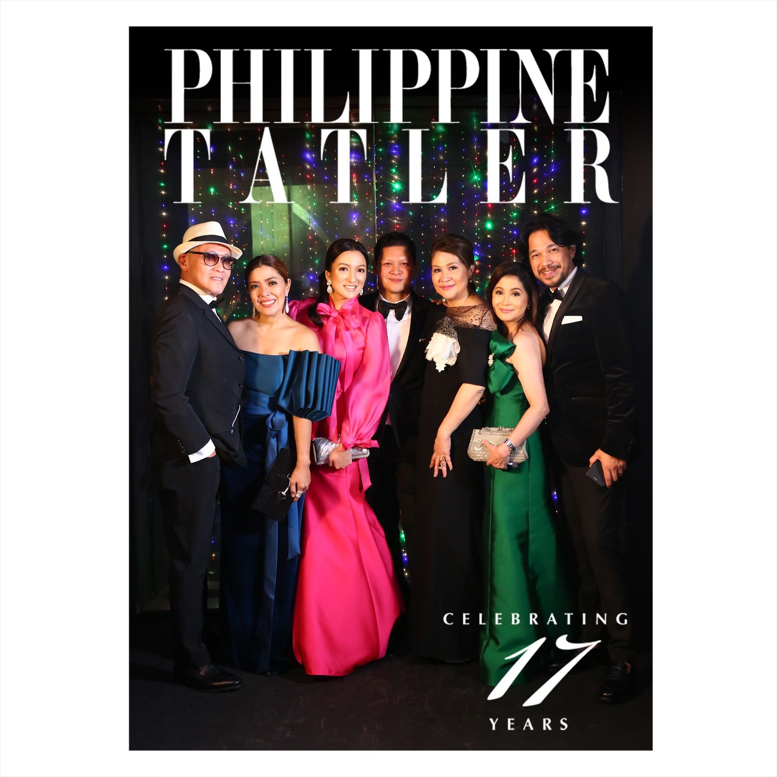 Budji Layug, Happy Ongpauco Tiu, Che Uy, Anton San Diego, Mons Romulo, Berna Romulo Puyat, and Royal Pineda