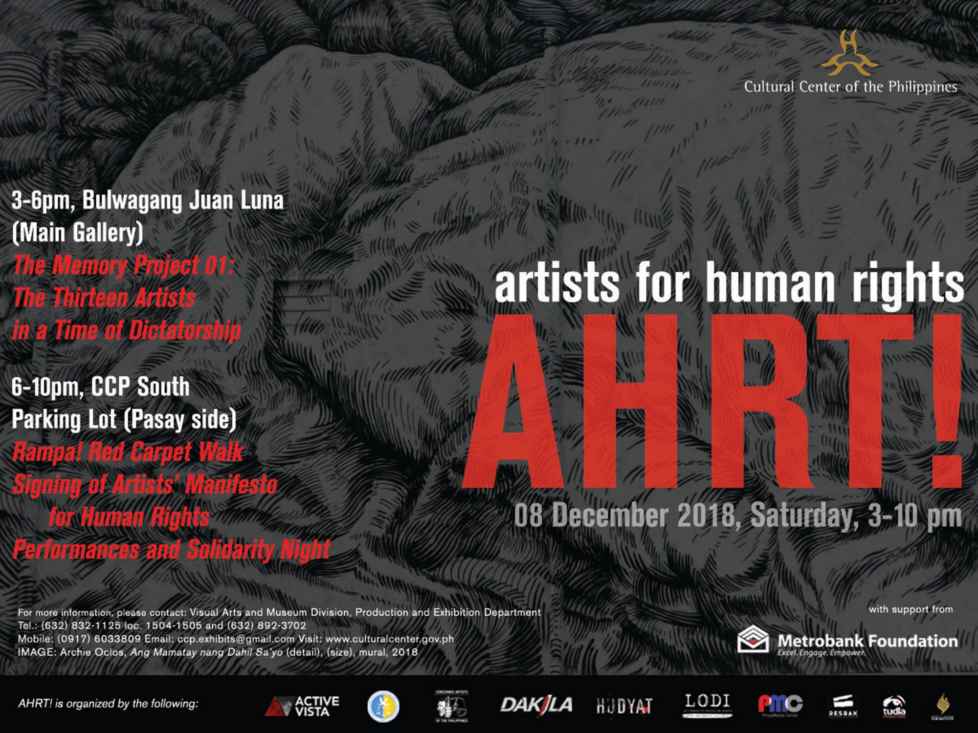 Artists Convene to Pledge Support for Human Rights 2018