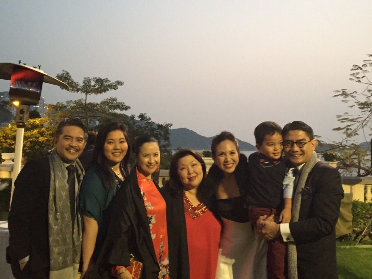 Dr. Randy Francisco, Isabel Martel Francisco, Mia Borromeo, Irene Martel-Francisco, Christine Francisco, and Robert Francisco