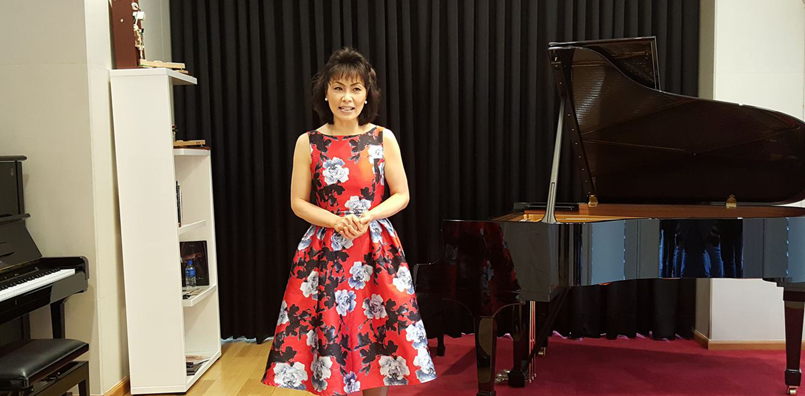 Noriko Ogawa in Manila Philippine Tatler