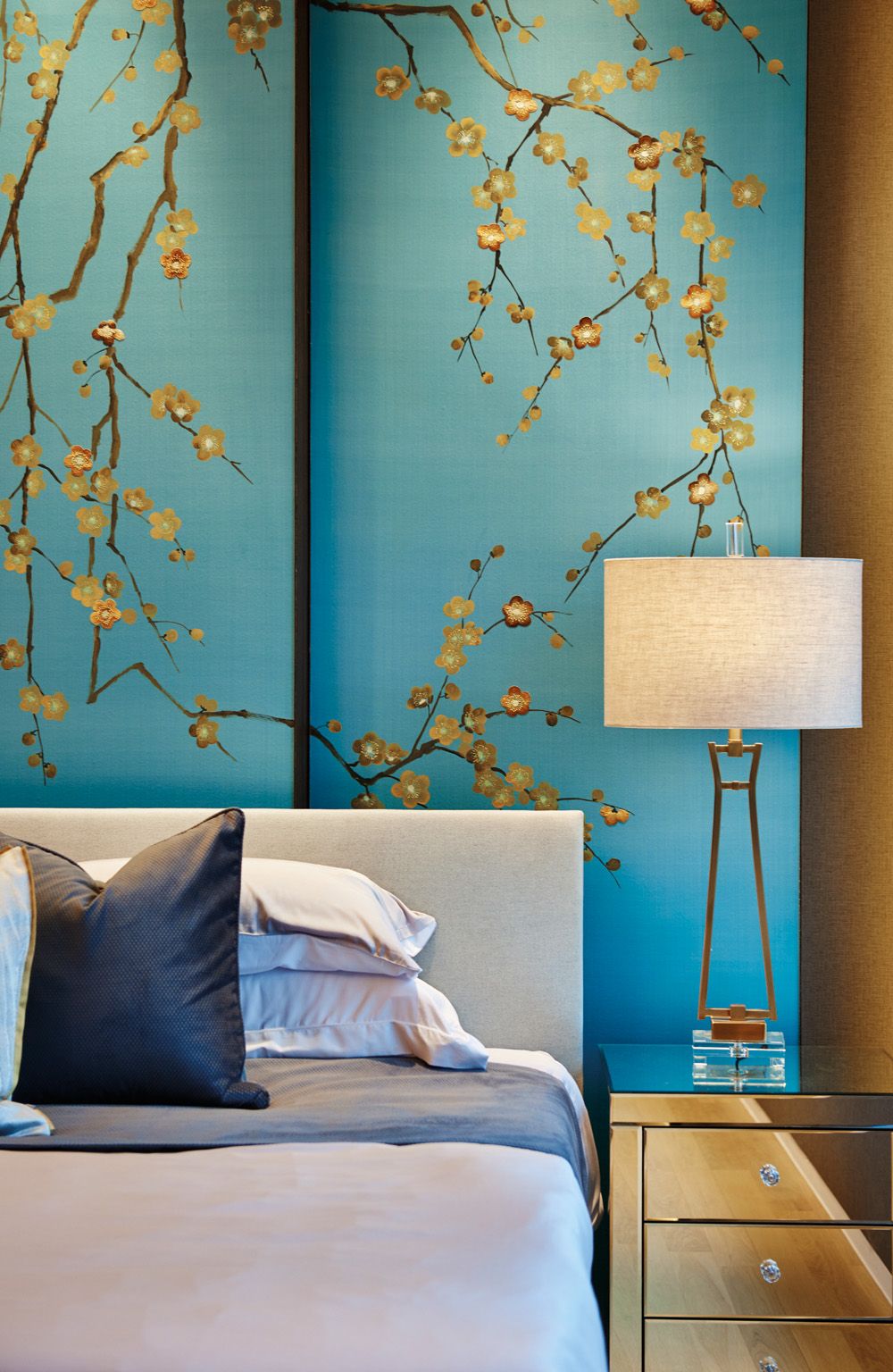 study with botanical theme by Designworx