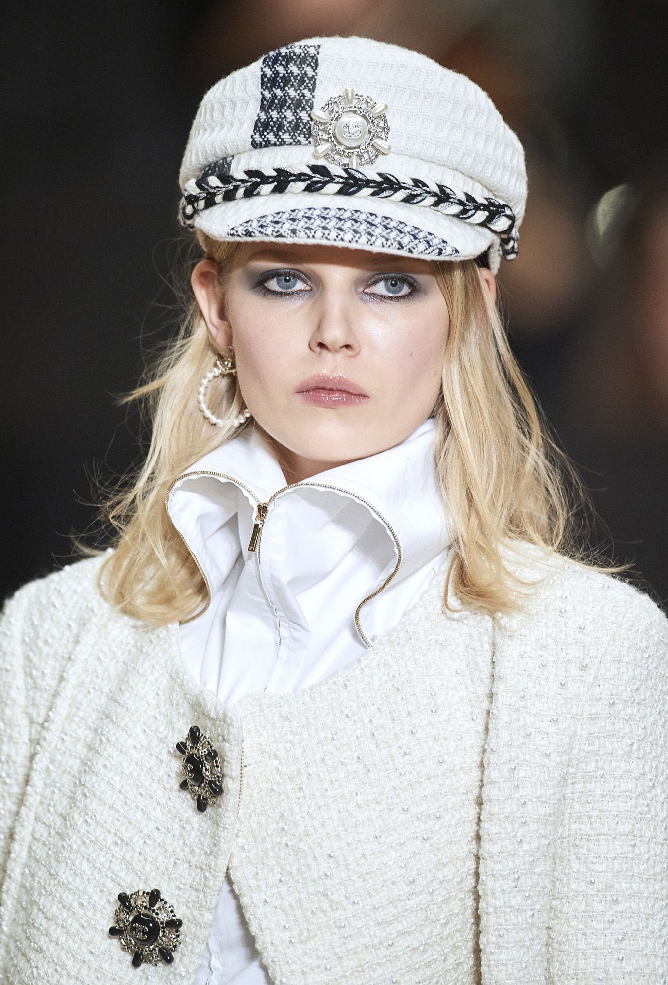 Peaked cap