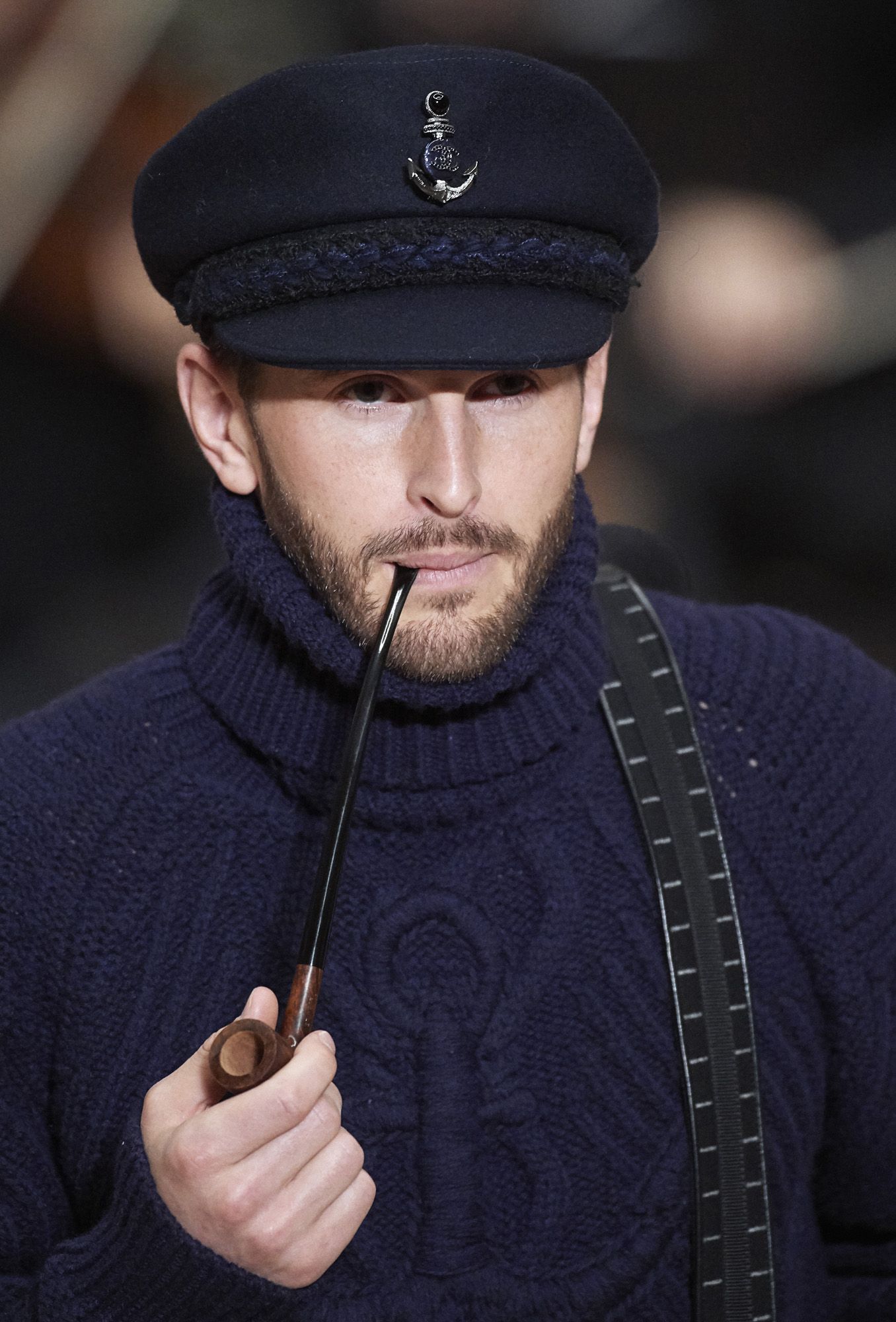 Peaked cap