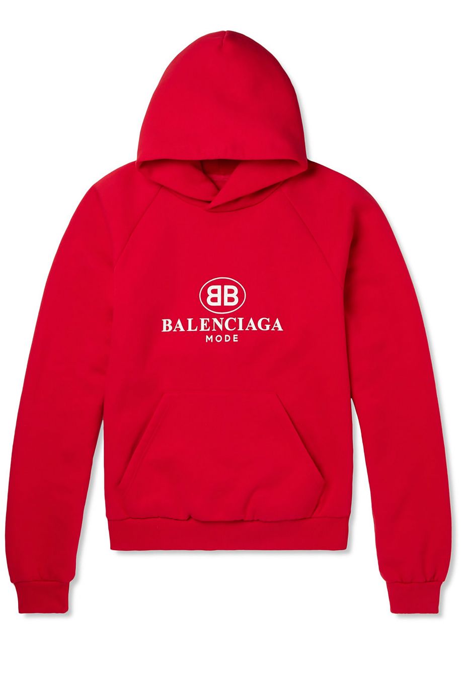 MR PORTER X BALENCIAGA Oversized Printed Fleece-Back Cotton-Blend Jersey Hoodie