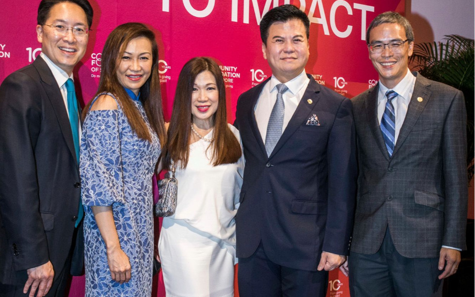 Edmund Lin, Trina Liang-Lin, Susan Peh, Adrian Peh, Laurence Lien