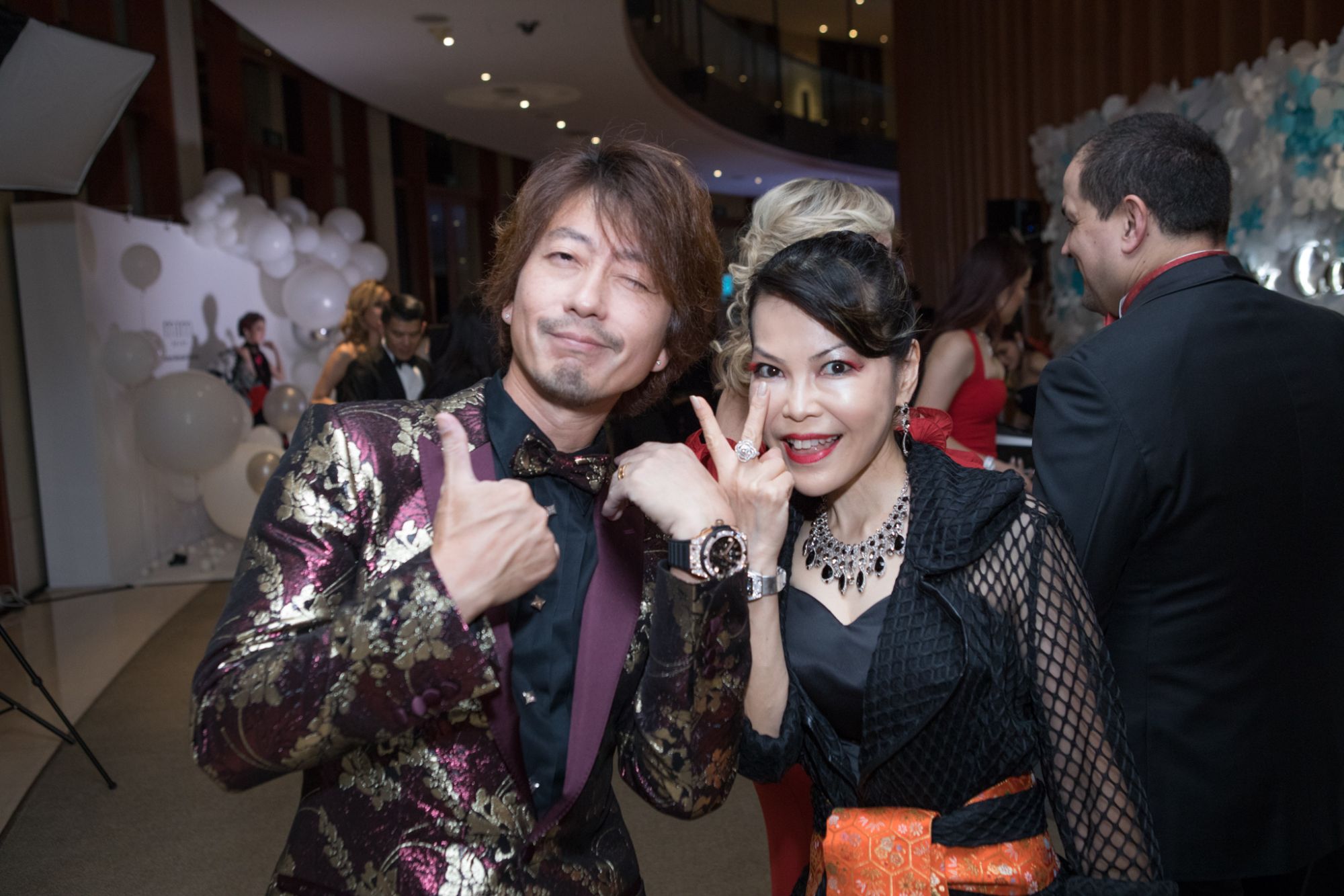 Kimihisa and Kyoko Abe