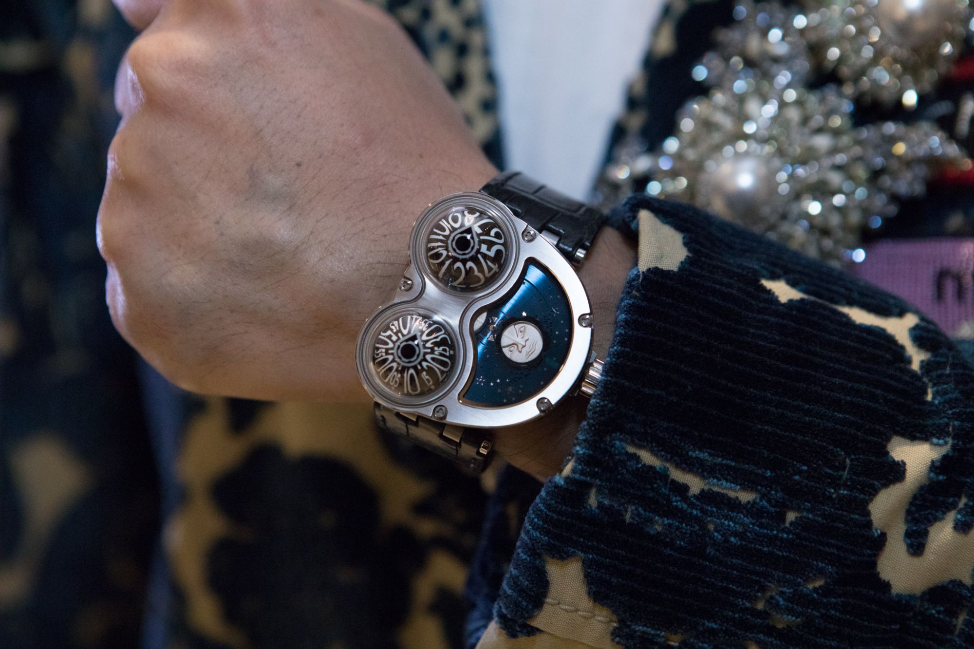 On Anthony: MB&F