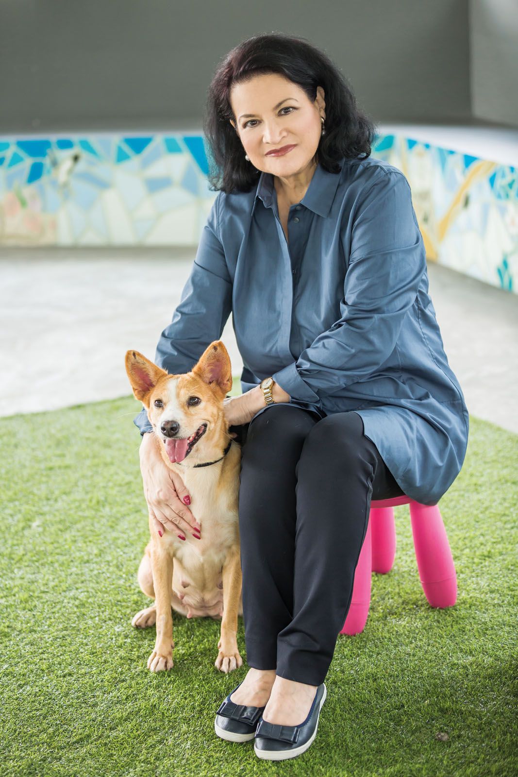 Carla Barker and Missy